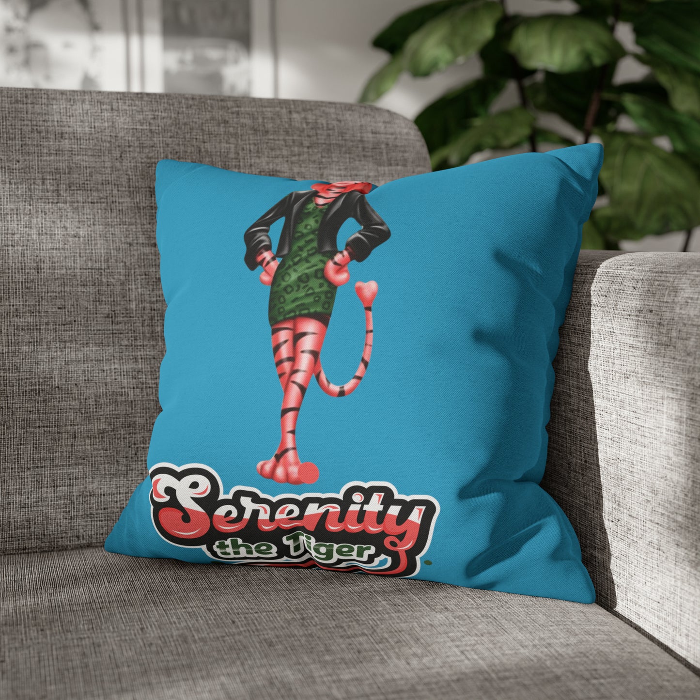 Serenity Spun Polyester Square Pillow Case