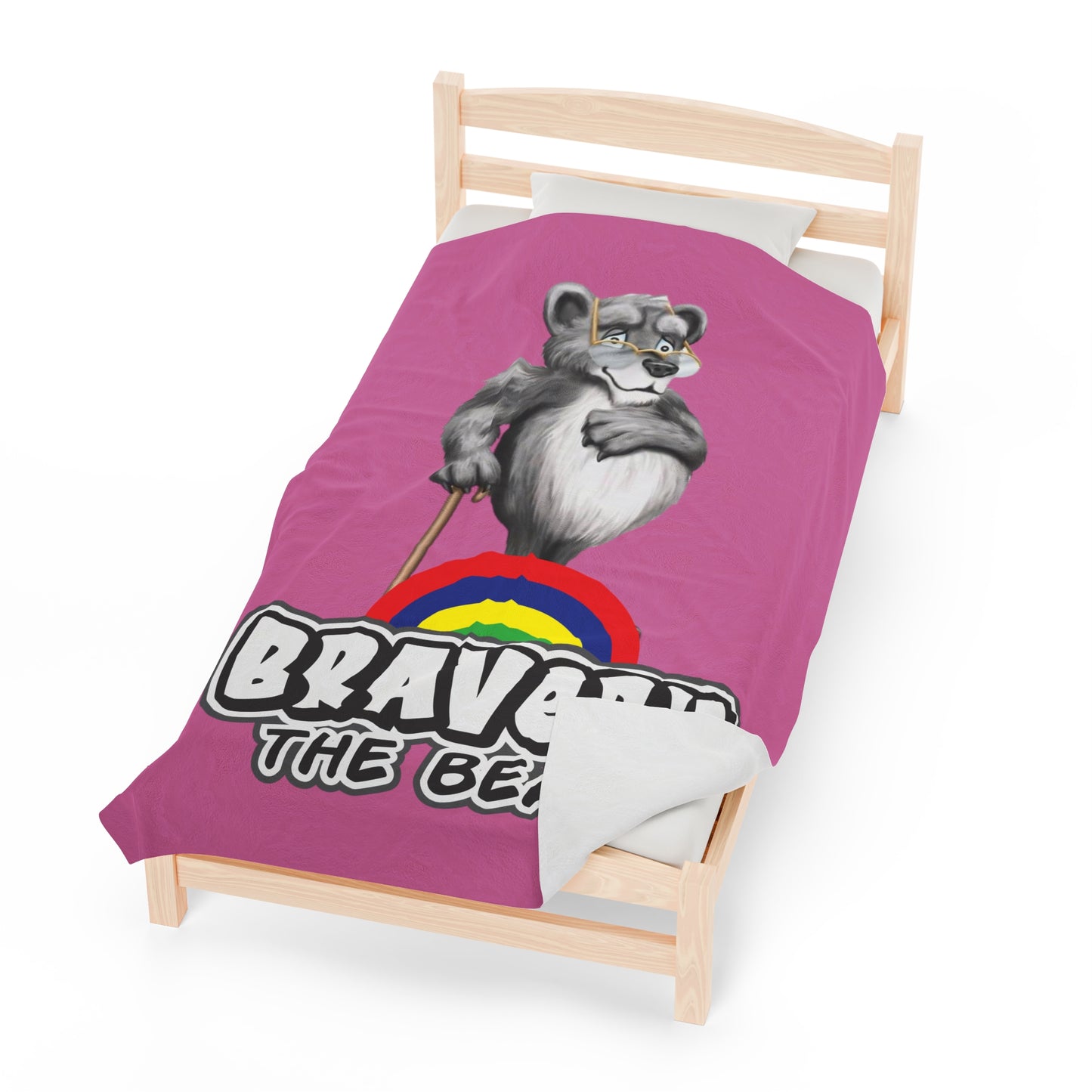 Bravery Velveteen Plush Blanket