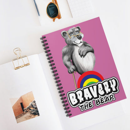 Bravery Spiral Notebook - Ruled Line