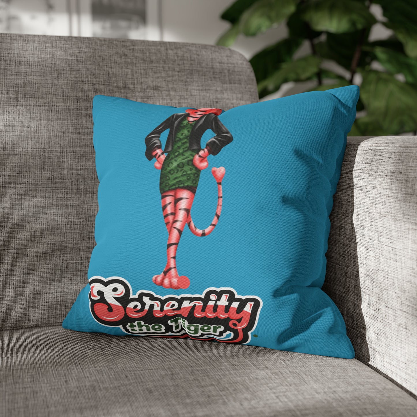 Serenity Spun Polyester Square Pillow Case