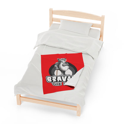 Bravery Velveteen Plush Blanket