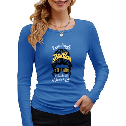 Female Unisex Long-Sleeve T-Shirt