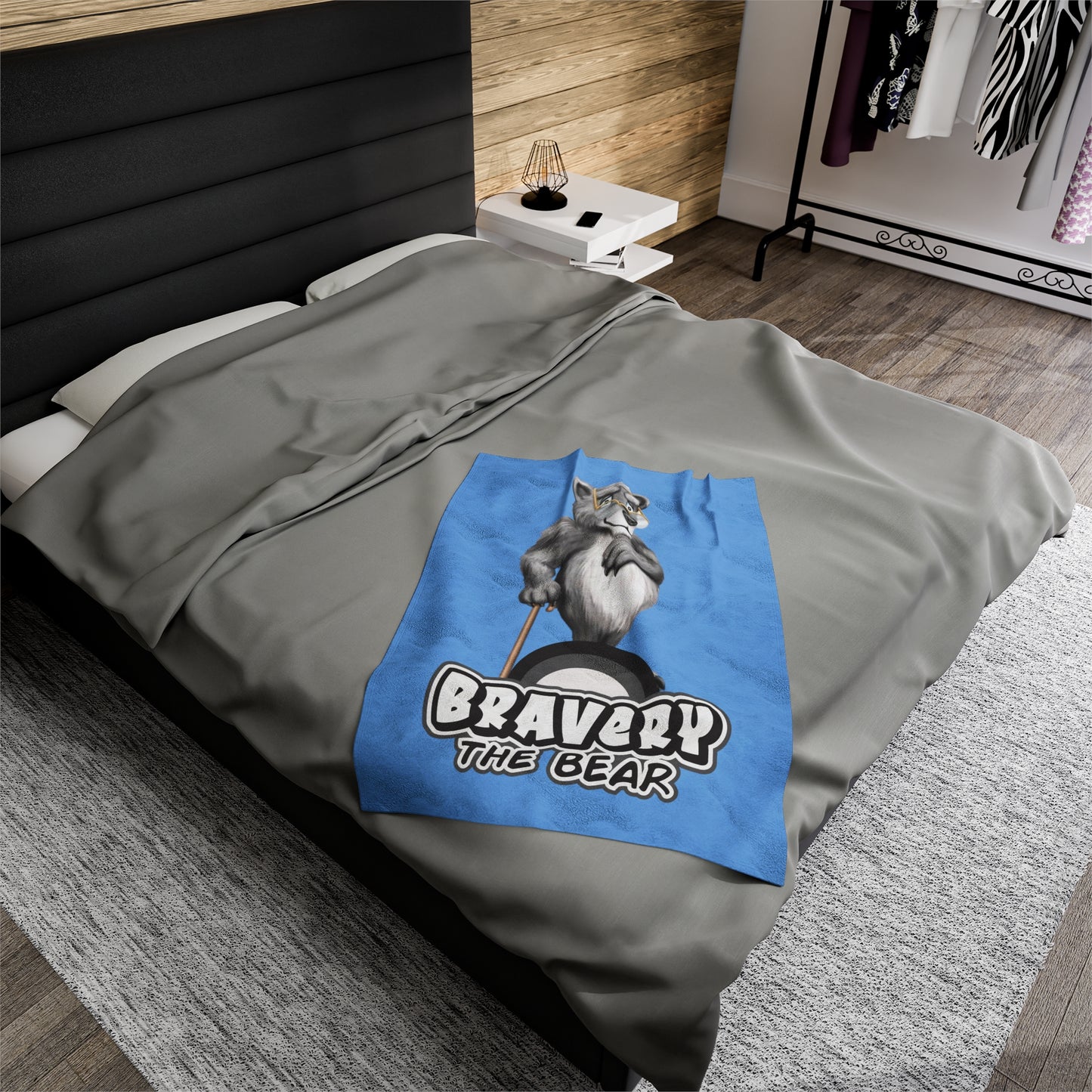 Bravery Velveteen Plush Blanket