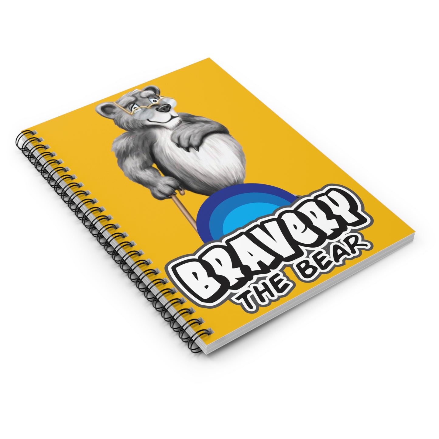 Bravery Spiral Notebook - Ruled Line