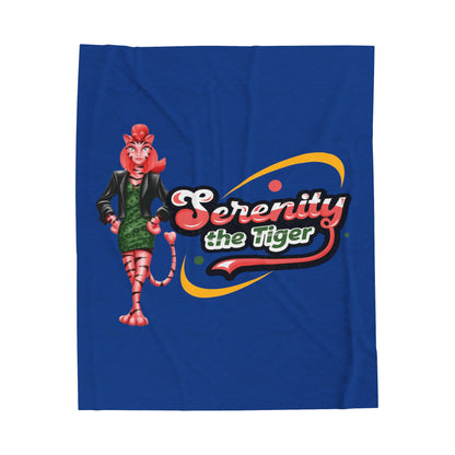 Serenity Velveteen Plush Blanket