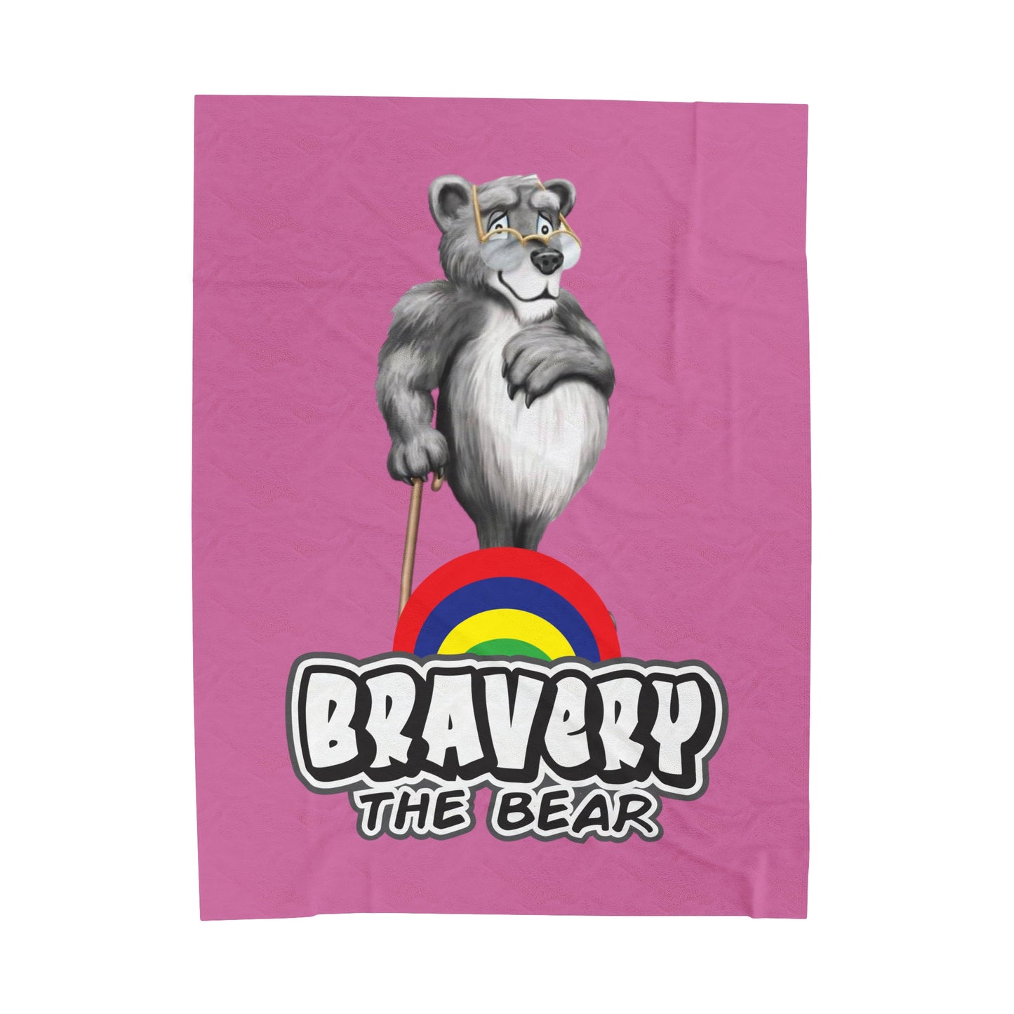 Bravery Velveteen Plush Blanket