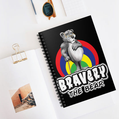 Bravery Spiral Notebook - Ruled Line