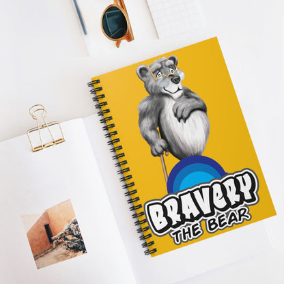 Bravery Spiral Notebook - Ruled Line