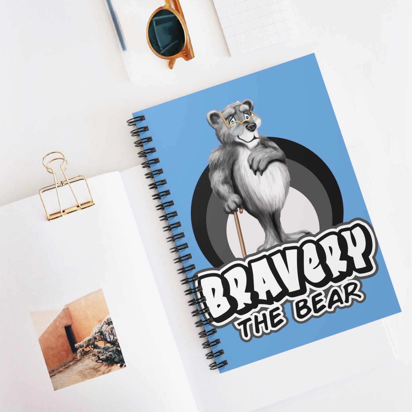 BraverySpiral Notebook - Ruled Line