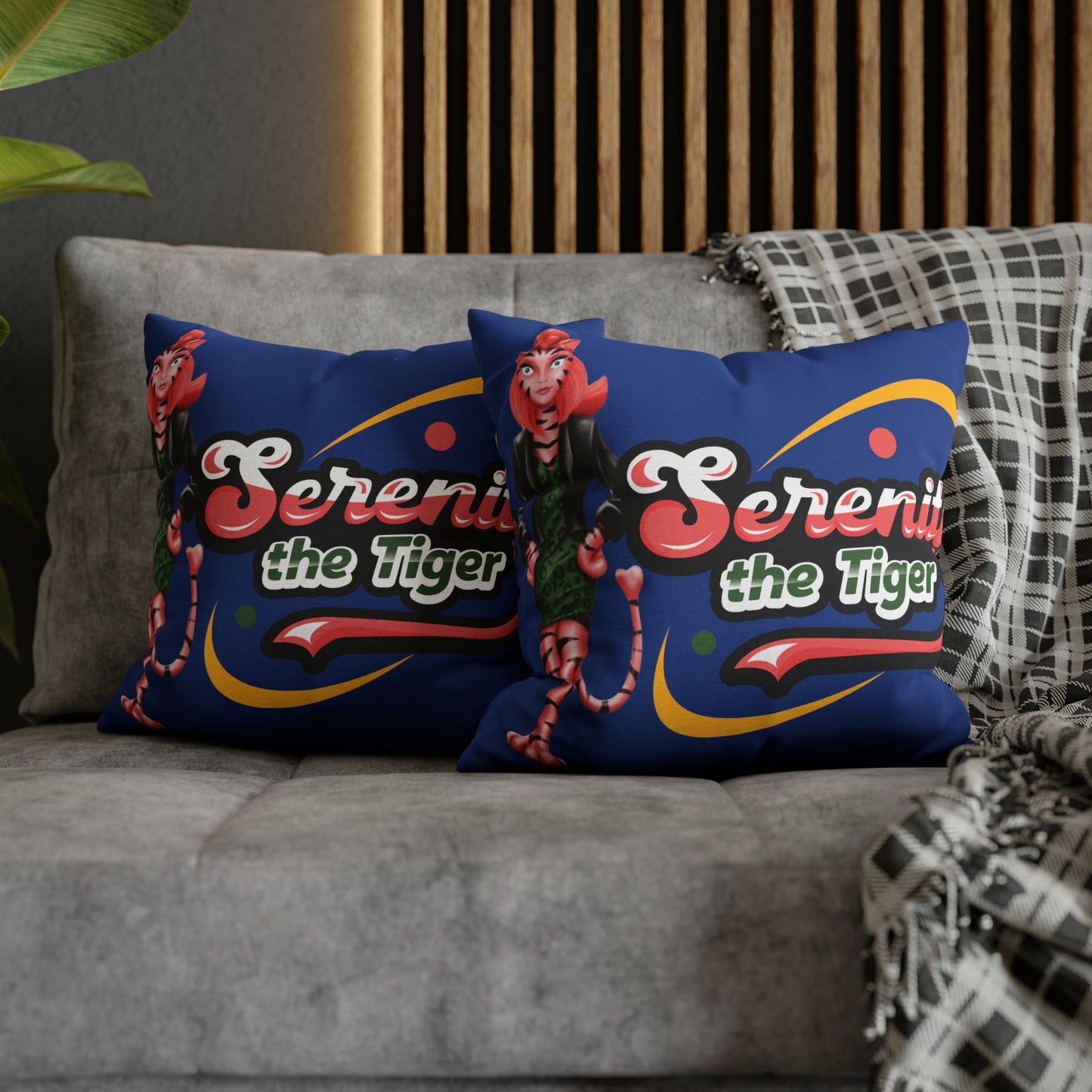 Serenity Spun Polyester Square Pillow Case