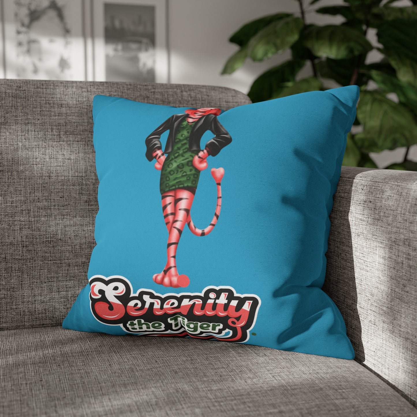 Serenity Spun Polyester Square Pillow Case