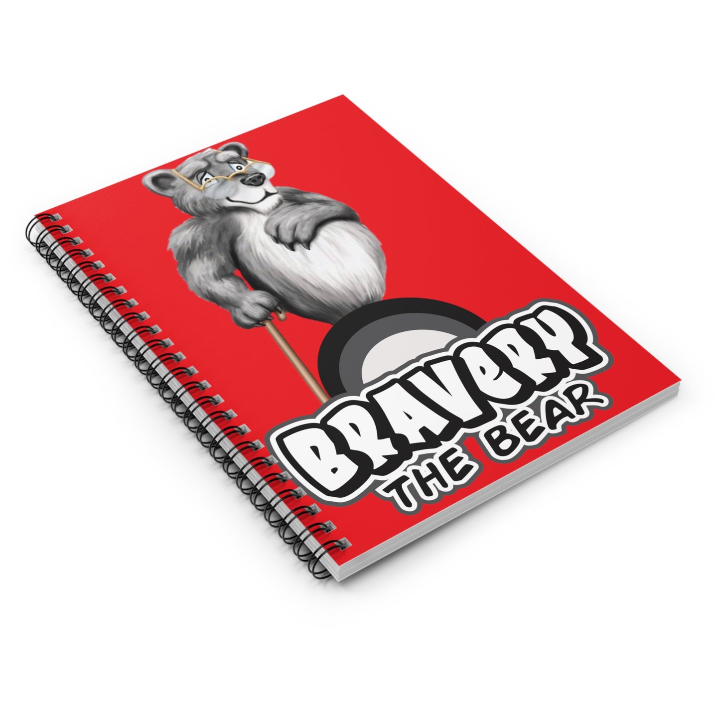 Bravery Spiral Notebook - Ruled Line