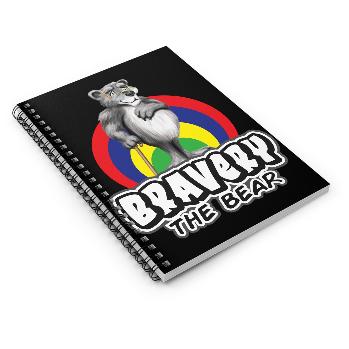 Bravery Spiral Notebook - Ruled Line