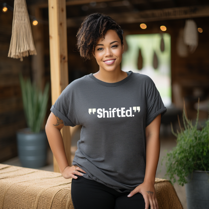 Shift White Texts T-shirt