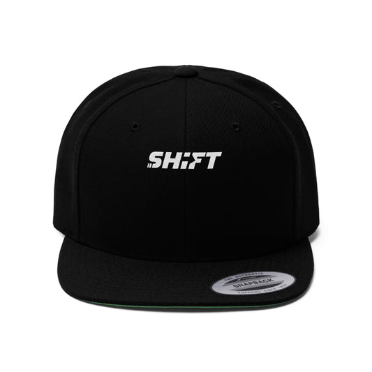Unisex Shift Flat Bill Hat