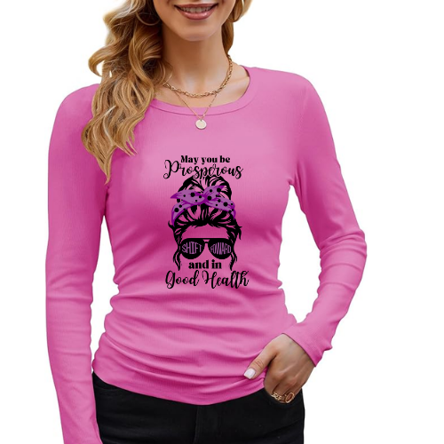 Female Unisex Long-Sleeve T-Shirt