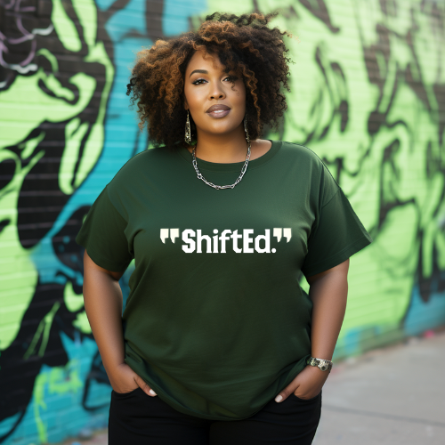 Shift White Texts T-shirt