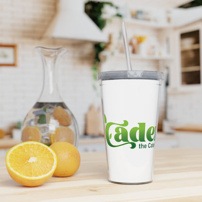 Caden Plastic Tumbler with Straw