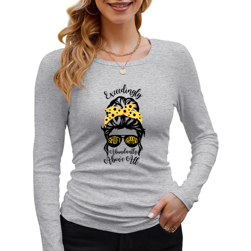 Female Unisex Long-Sleeve T-Shirt