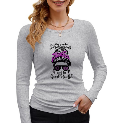 Female Unisex Long-Sleeve T-Shirt