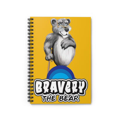 Bravery Spiral Notebook - Ruled Line