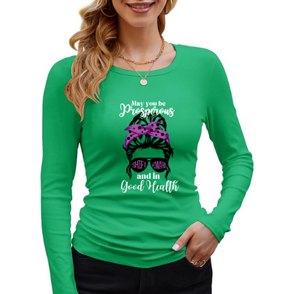 Female Unisex Long-Sleeve T-Shirt