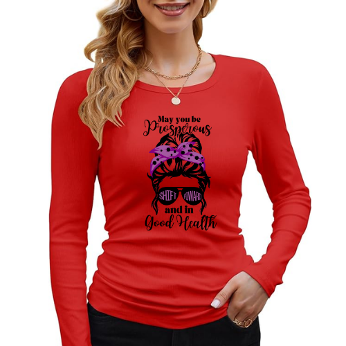 Female Unisex Long-Sleeve T-Shirt