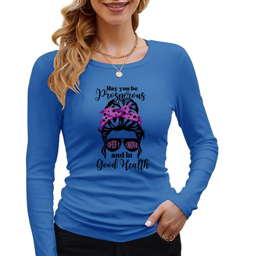 Female Unisex Long-Sleeve T-Shirt