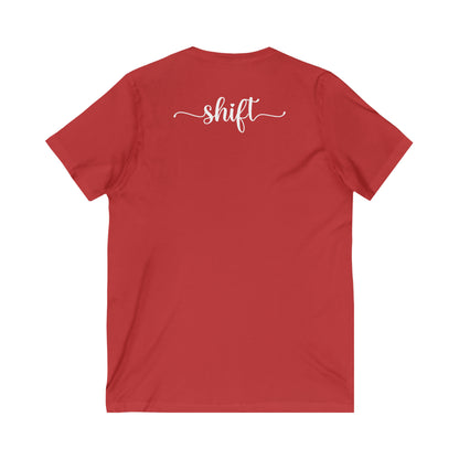 Shift Unisex Jersey Short Sleeve V-Neck Tee