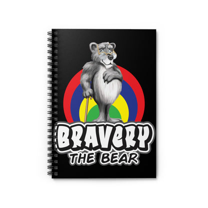 Bravery Spiral Notebook - Ruled Line