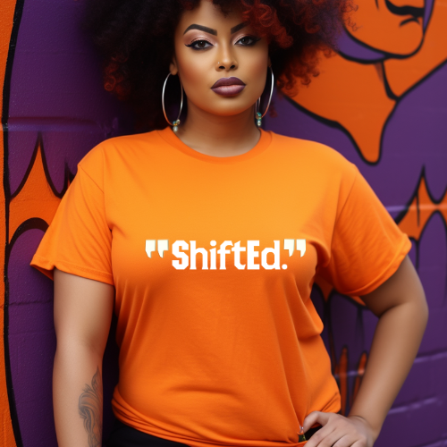 Shift White Texts T-shirt