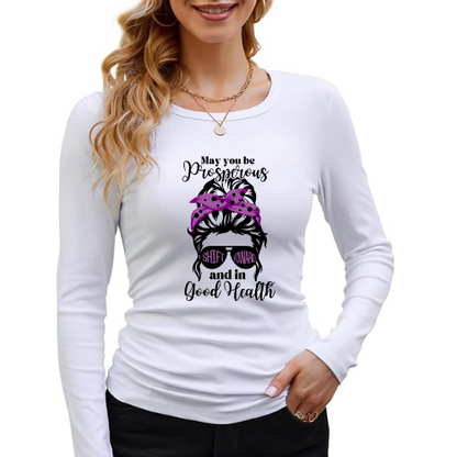 Female Unisex Long-Sleeve T-Shirt