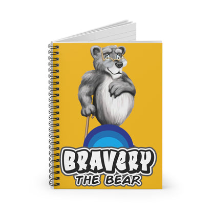 Bravery Spiral Notebook - Ruled Line