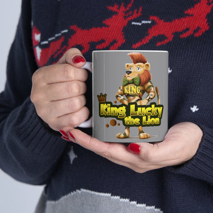 King Lucky Lion Ceramic Mug 11oz