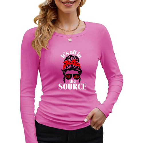 Female Unisex Long-Sleeve T-Shirt