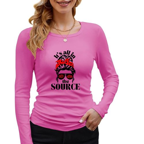 Female Unisex Long-Sleeve T-Shirt