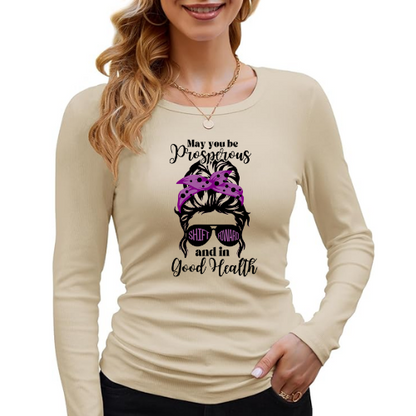 Female Unisex Long-Sleeve T-Shirt