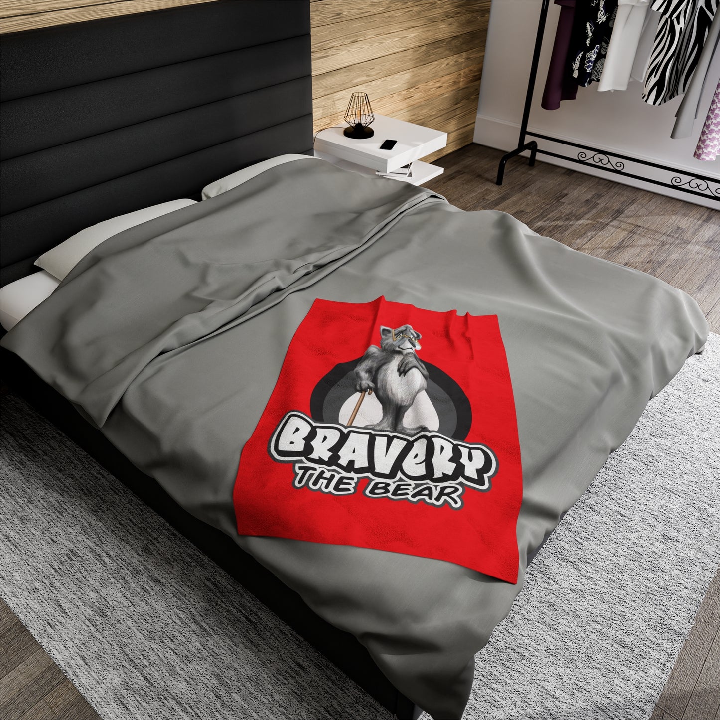 Bravery Velveteen Plush Blanket