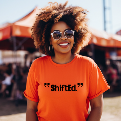 Shift Black Texts T-shirt