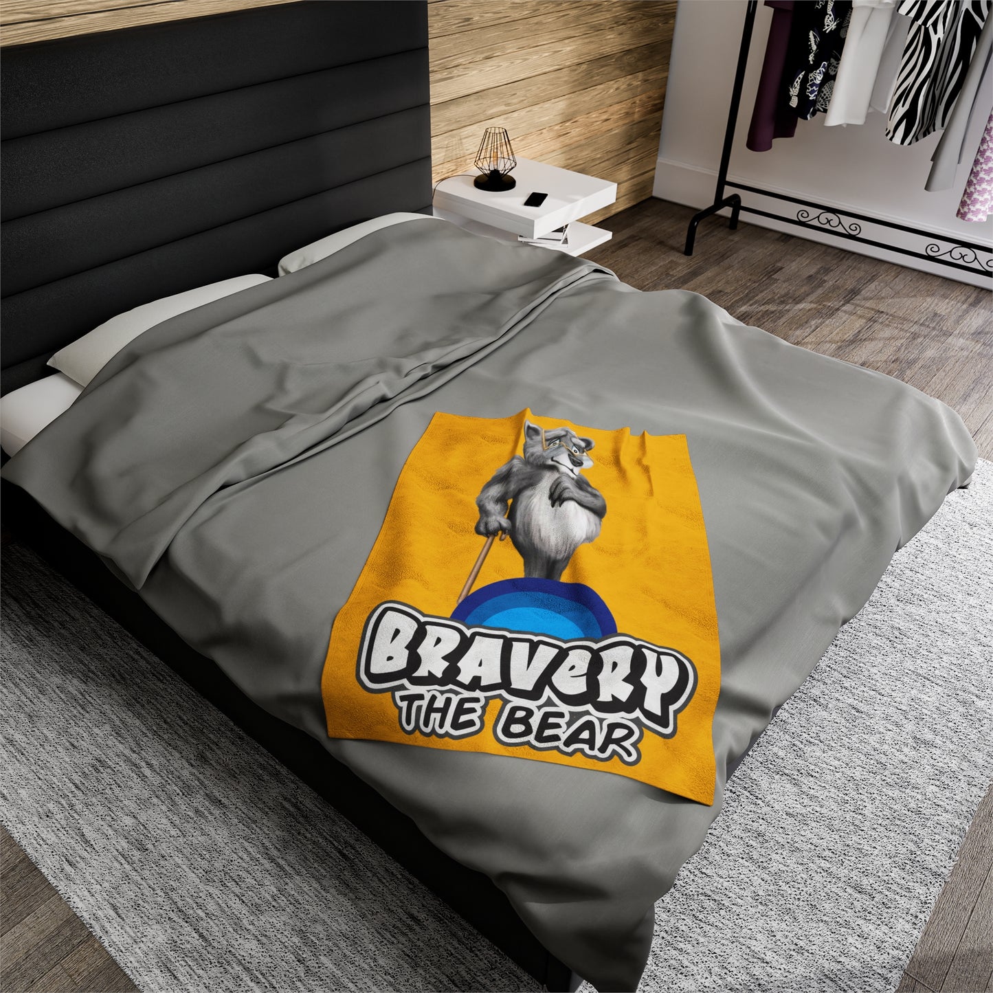 Bravery Velveteen Plush Blanket