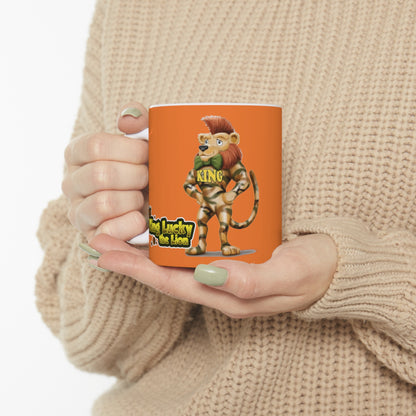 King Lucky Lion Ceramic Mug 11oz