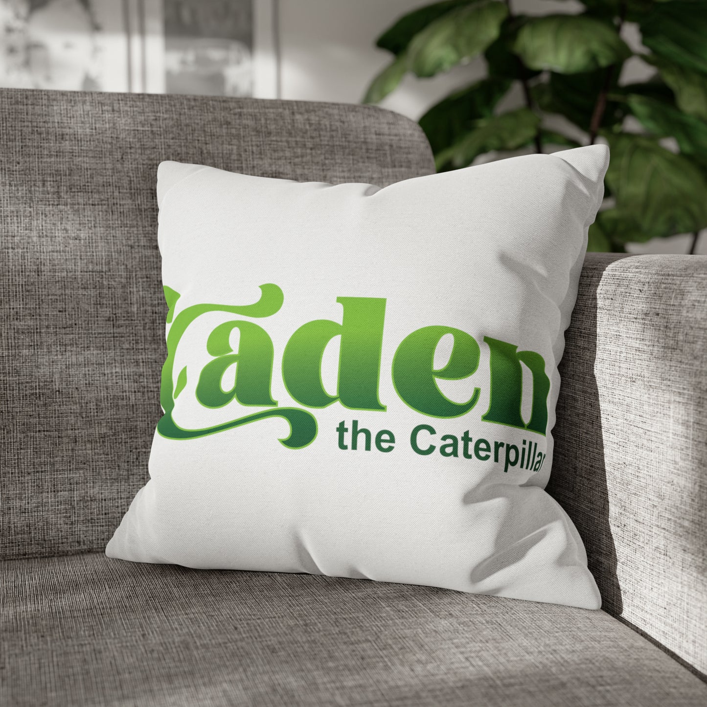 Caden Spun Polyester Square Pillow Case