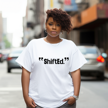 Shift Black Texts T-shirt