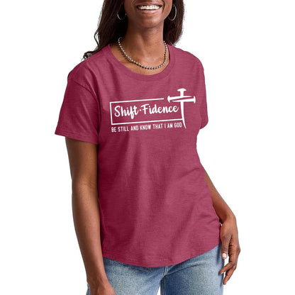 Shift-Fidence Ladies' Boyfriend T-Shirt