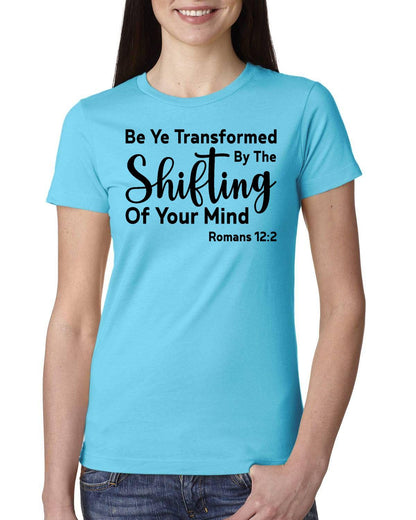 Be Ye Transformed By The Shifting Of Your Mind Ladies' Boyfriend T-Shirt