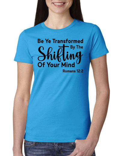 Be Ye Transformed By The Shifting Of Your Mind Ladies' Boyfriend T-Shirt