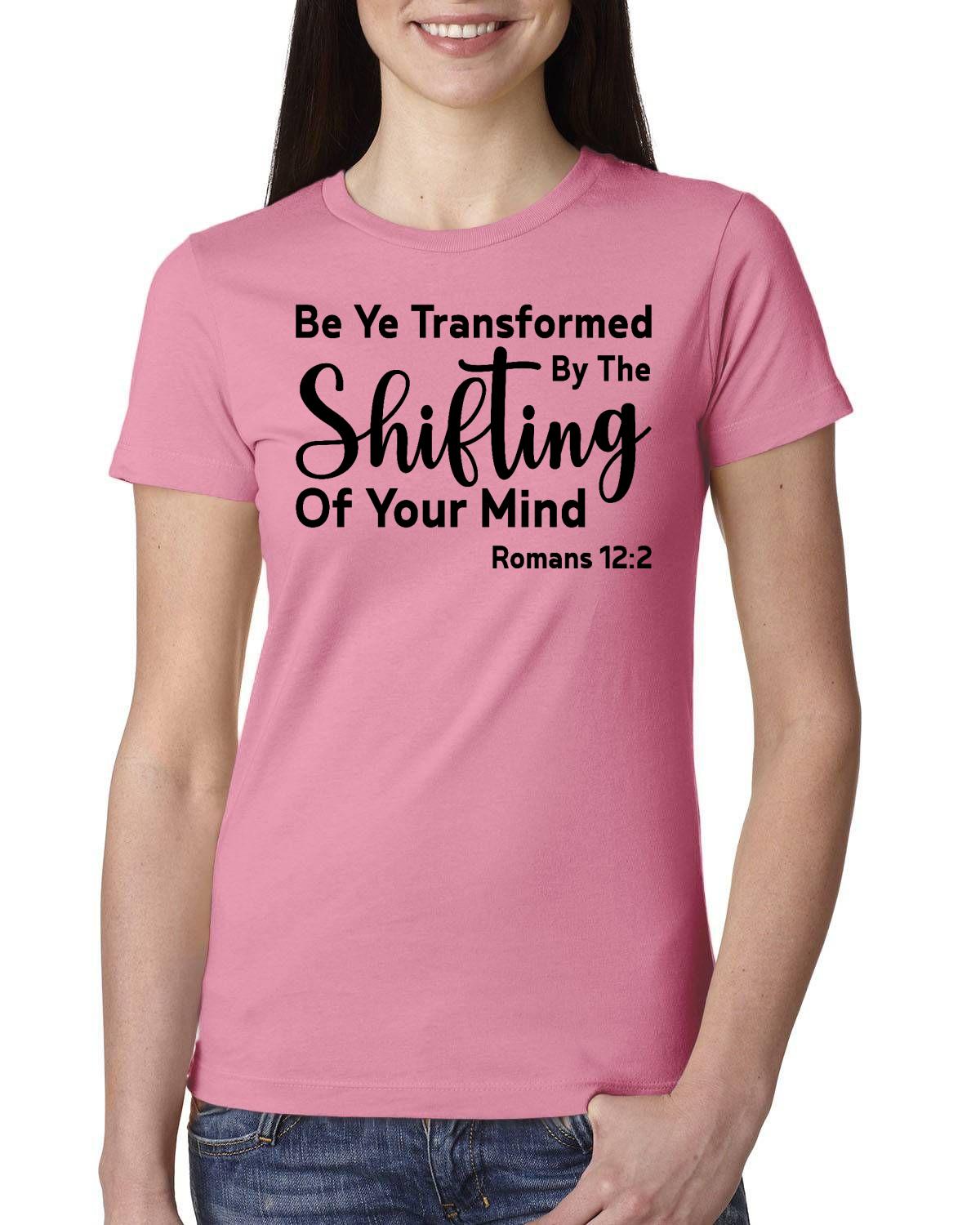 Be Ye Transformed By The Shifting Of Your Mind Ladies' Boyfriend T-Shirt