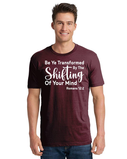 Be Ye Transformed By The Shifting Of Your Mind Unisex Cotton T-Shirt