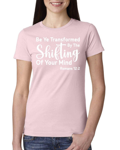 Be Ye Transformed By The Shifting Of Your Mind Ladies' Boyfriend T-Shirt