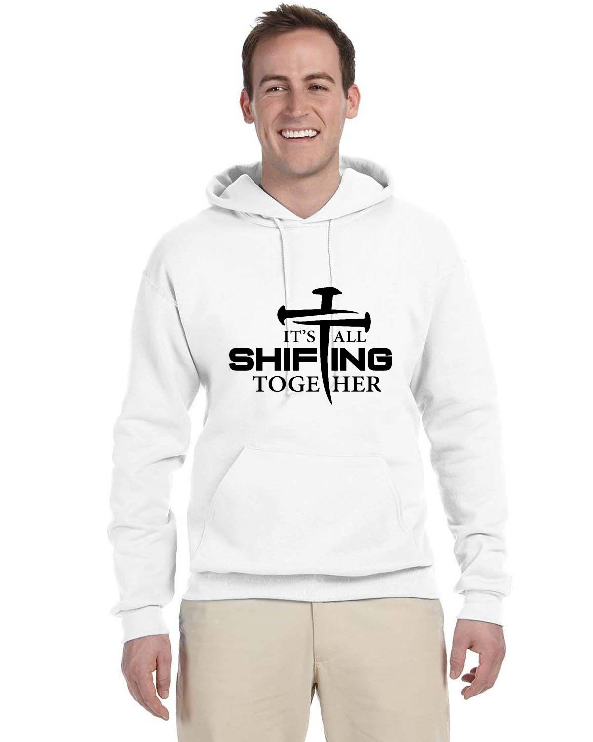 It's All Shifting Together Adult  Fleece Pullover Hooded Sweatshirt